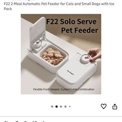 2-Meal Automatic Pet Feeder