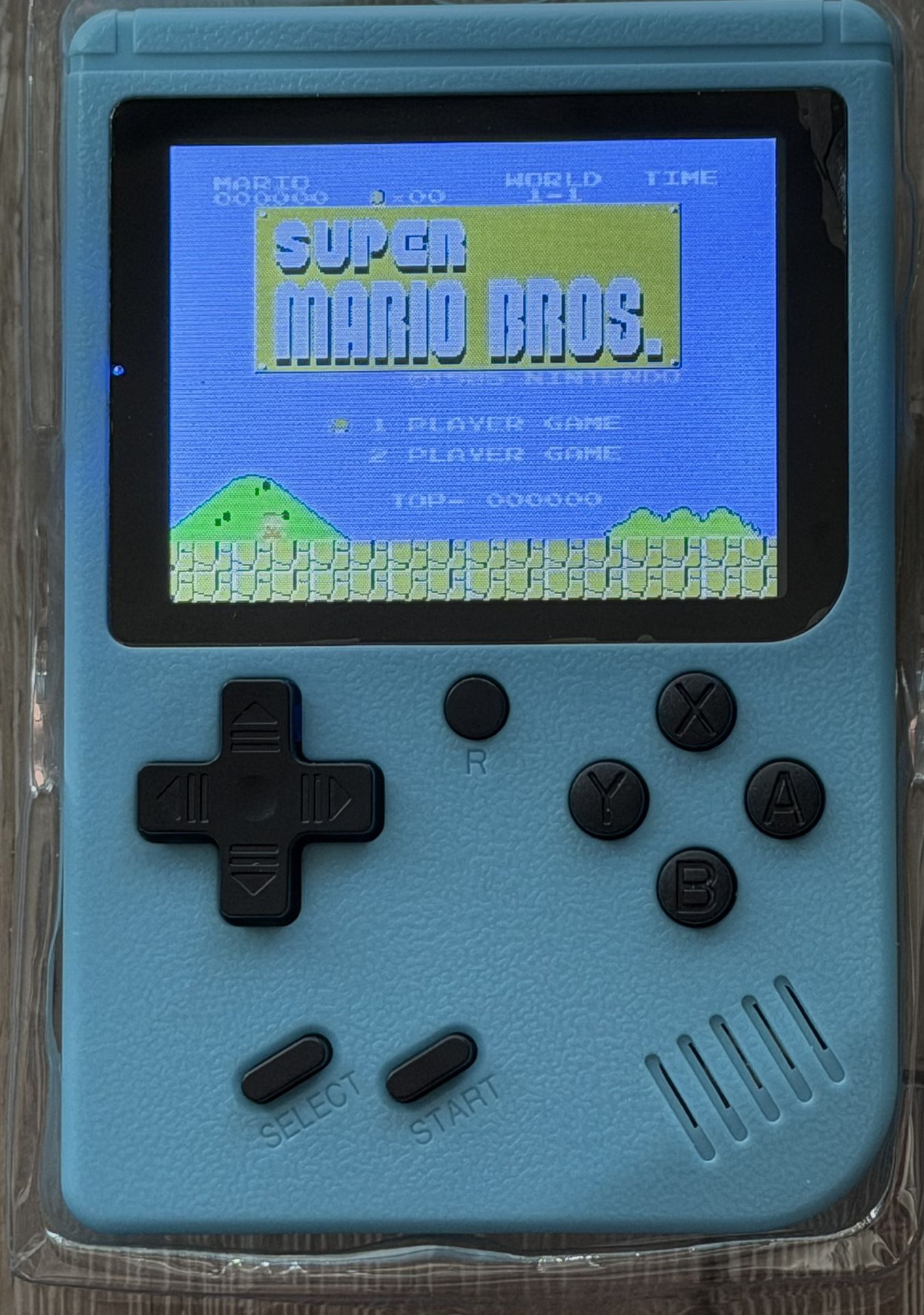 Portable Gaming Console With 500 Classic Legendary Games Built-in. Can Connect To TV