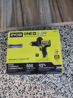 Hammer drill Ryobi 18v tool only