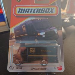 Matchbox 2025 UPS Express Delivery Truck 68/125