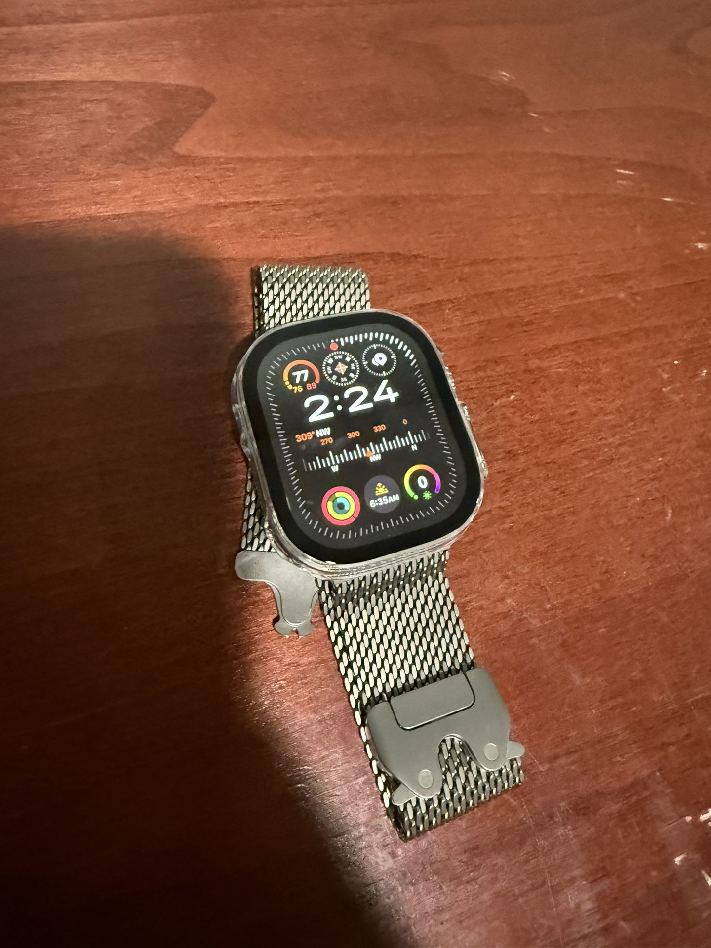 Apple Watch Ultra 2 (2024) With Milanese Band