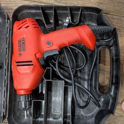 Black & Decker Drill - corded - barely used