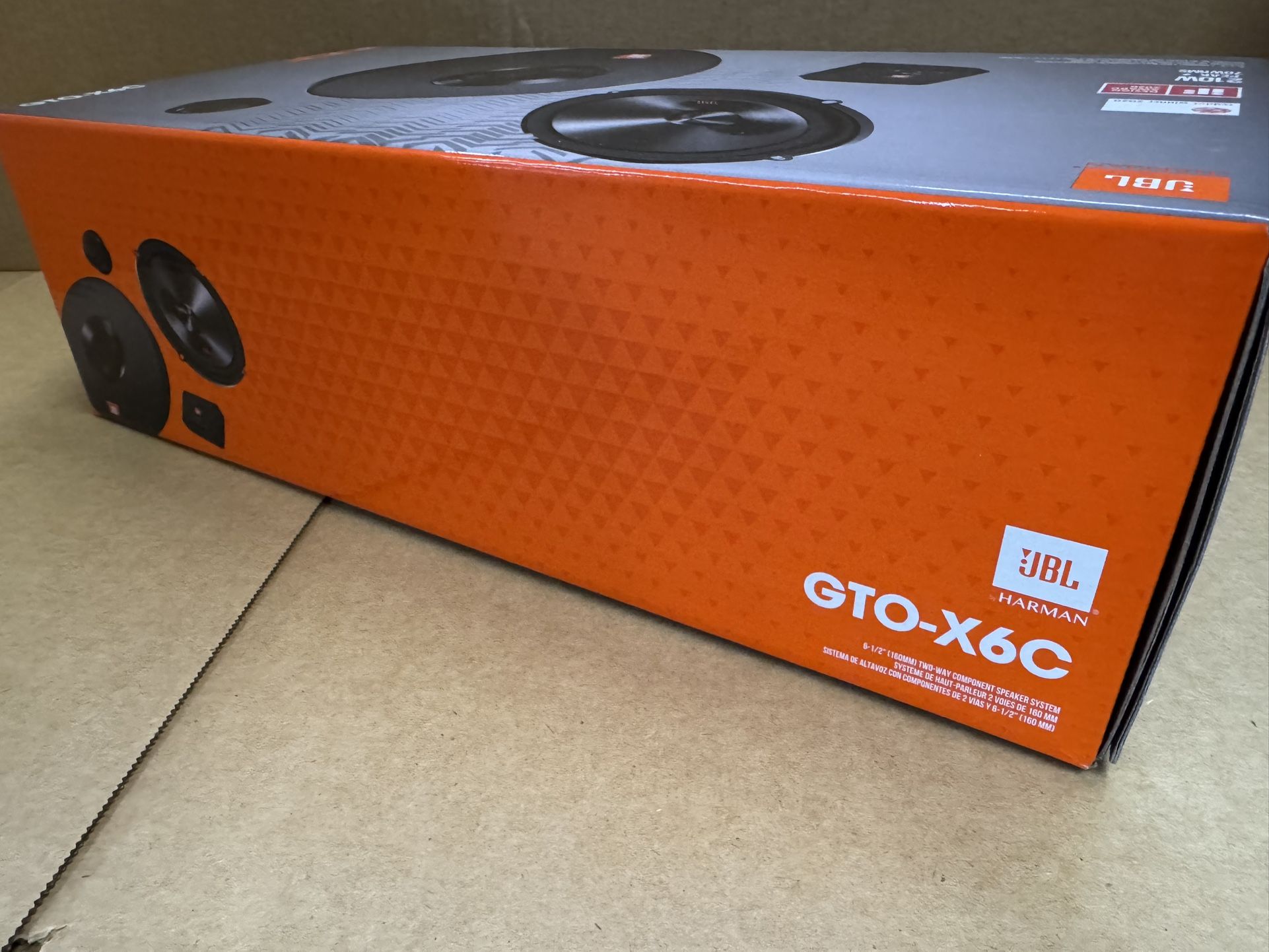 JBL 6.5" Car Component System 210 W Peak, 70 W RMS GTO-X6C
