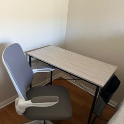 chair and office table