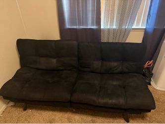 Black Futon Bed/Couch