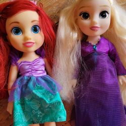 Elza And Ariel Disney Dolls (Set Of 2)