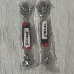 1pc socket wrench set 52-in-1 multifunctional wrench 8-19mm