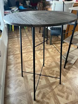 Tall Round Table