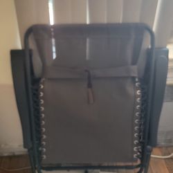 Outdoor Patio Zero Gravity Lounge Chair with Pillow, Folding Reclining and Textilene Adjustable, Folding Lounge Lawn Chairs for Outside