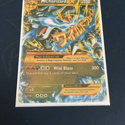 Mega Charzard EX Blue Version/Pokémon Trading Card Game