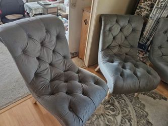 Velvet Side chairs  (2)