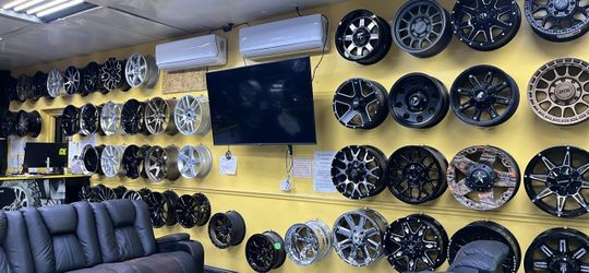 COMPACT CAR WHEELS AND TIRES $40 DOWN