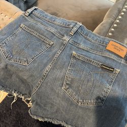 Levi And CK Jean Shorts