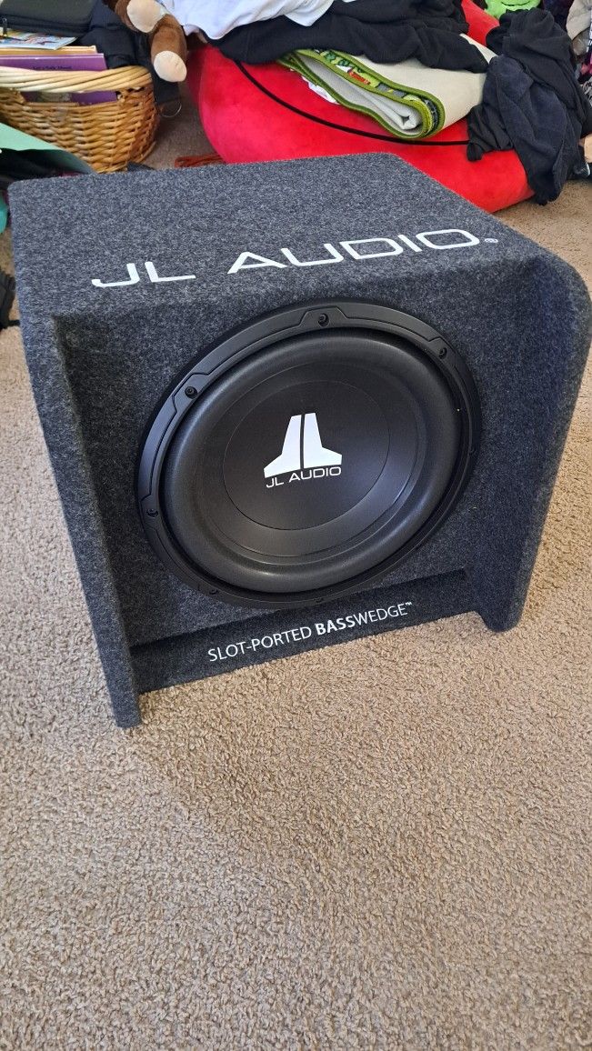 12" JL Audio Sub And Box