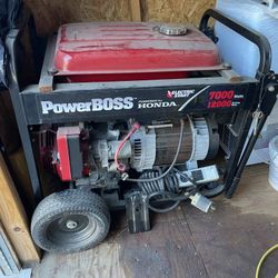 Honda Power Boss Generator