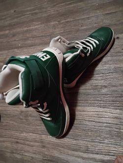 Patrick Ewing Men's Green Trainers