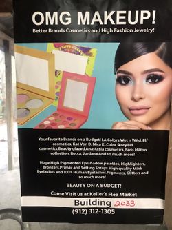 Cosmetics been essentials and Fine Jewelry Kellers Flea Market both 1062