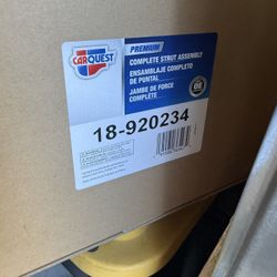 Audi Front Right Suspension Strut and Coil Spring Assembly