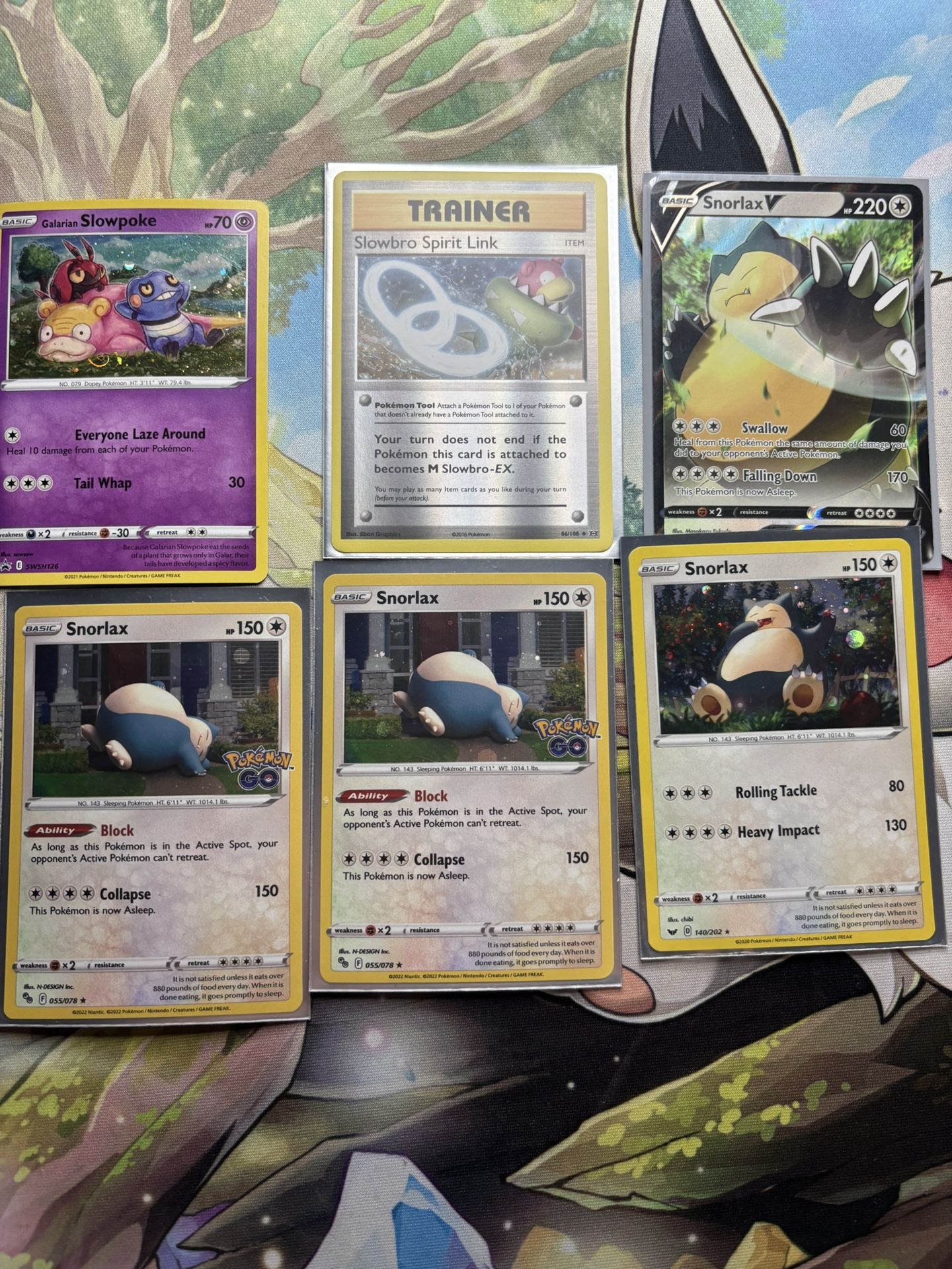 Snorlax V lot