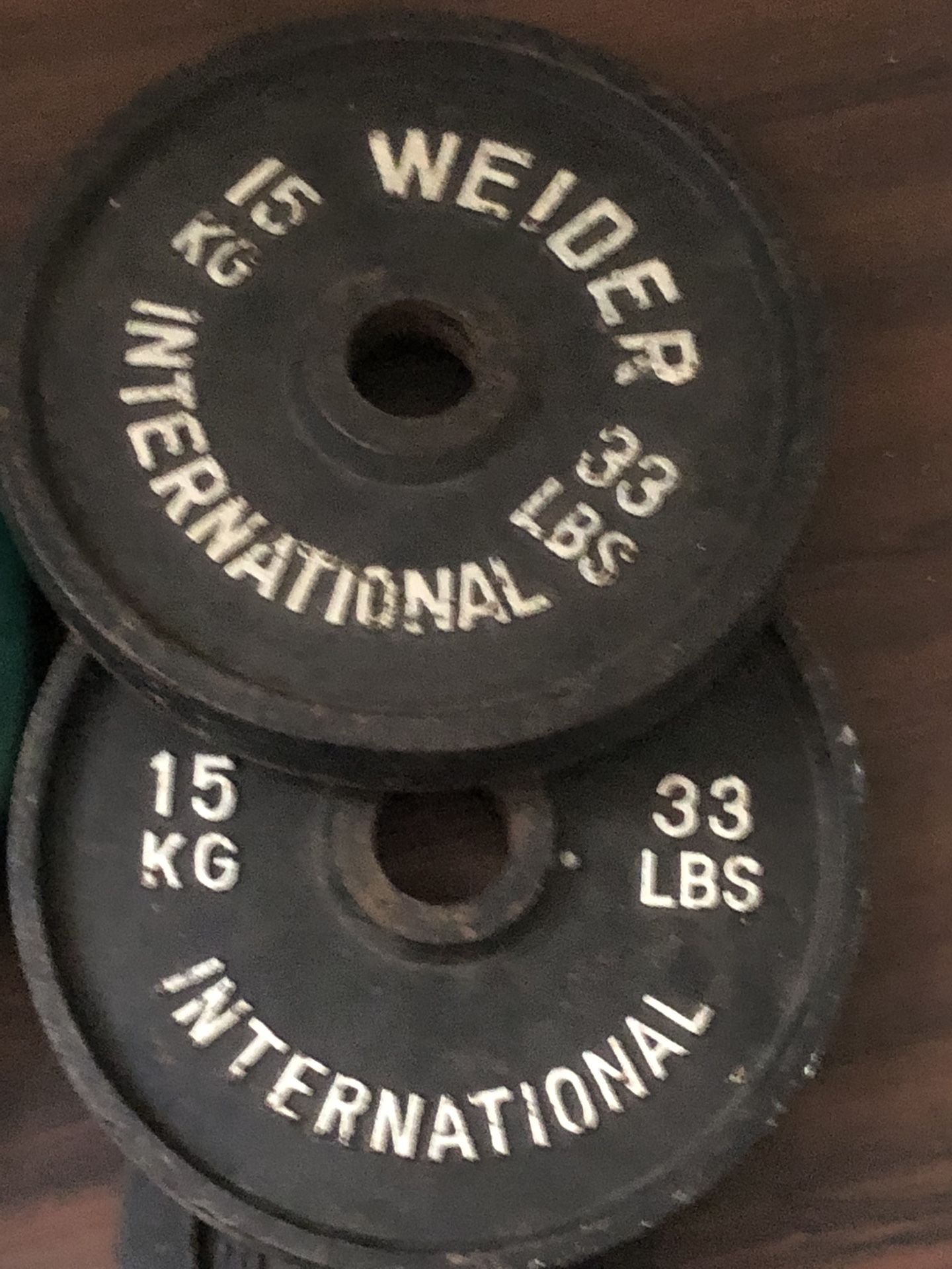 (2) 5lb Plates