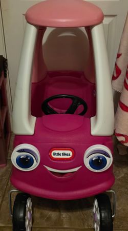 Pink little tikes Car