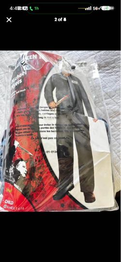 Michael Myers Halloween Costume Child XL