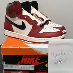 Jordan 1 Lost And Found 10.5 Sneakers NEW