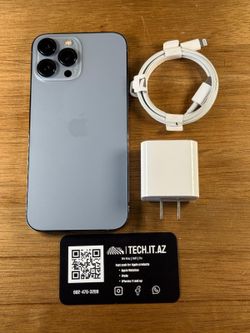 📱 iPhone 13 Pro Max | 1TB | Sierra Blue | Unlocked (Any Carrier)