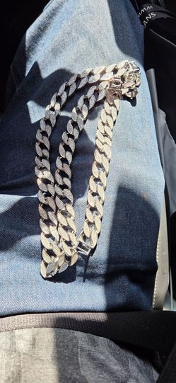 Silver Cuban Link Chain