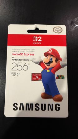 Samsung 256GB microSD Express for Nintendo Switch 2