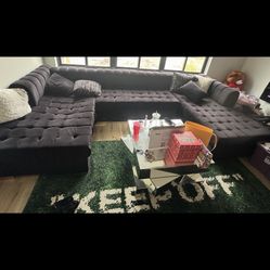 Black Sectional Couch
