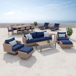 Patio furniture 19 piece set
