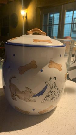 Dogs Jar Treats . Very nice. Price $15.00 OBO ..