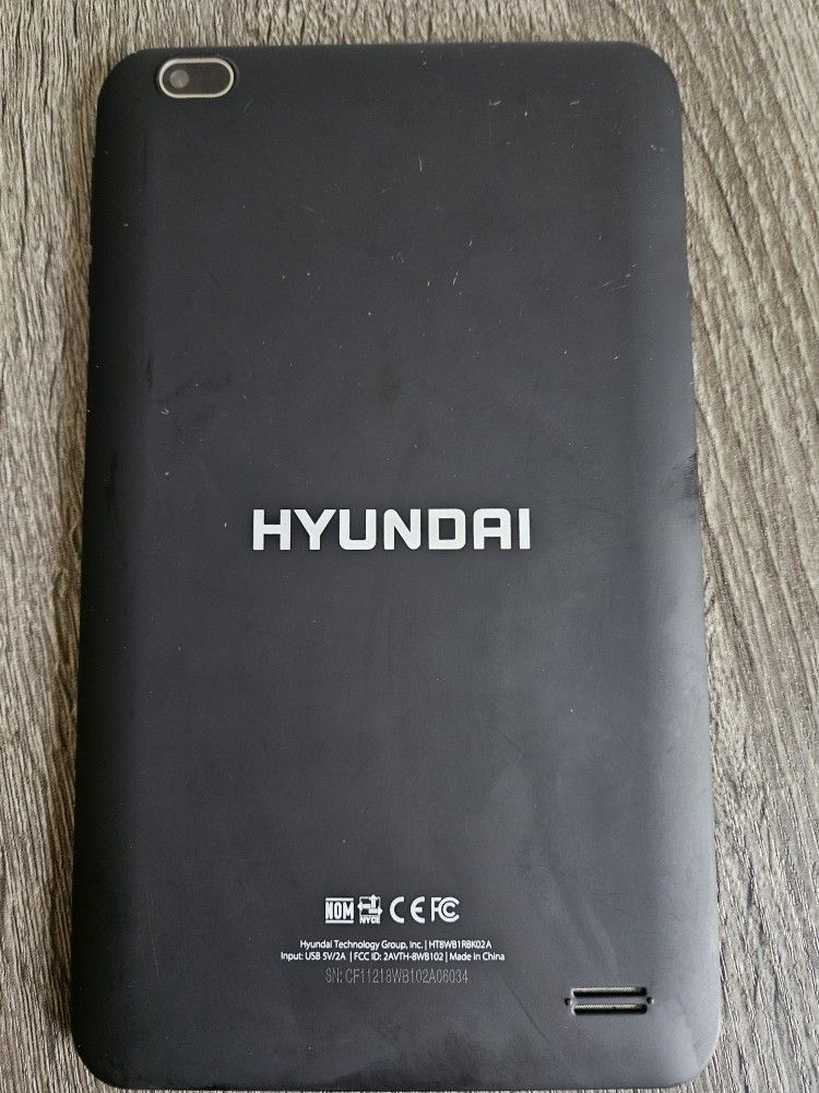 Black Hyundai HyTab Plus Tablet - Good Used Condition
