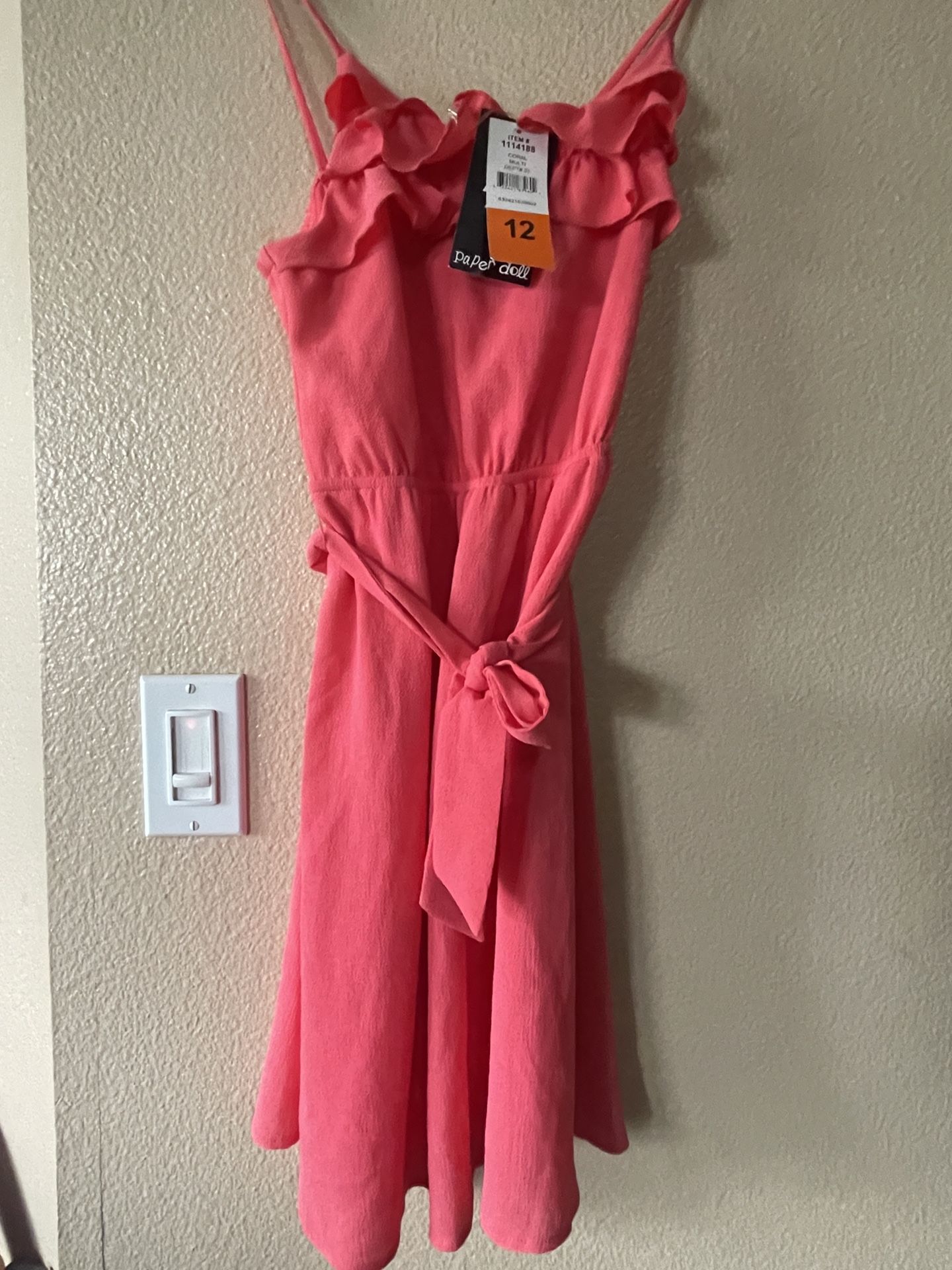 Size 12 Girls Dresses Lot Of 3