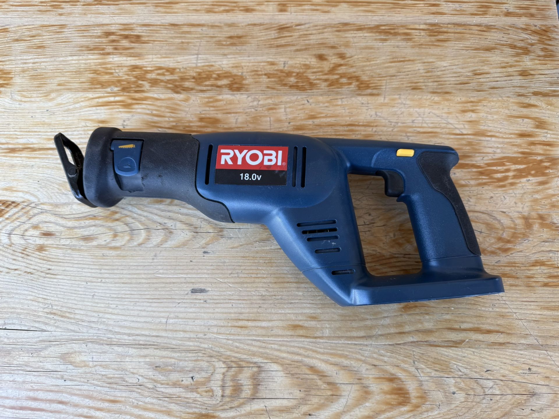 18v Ryobi Cordless Reciprocal Saw