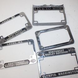 Harley Davidson Plate Covers