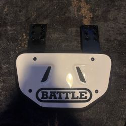 Battle back plate