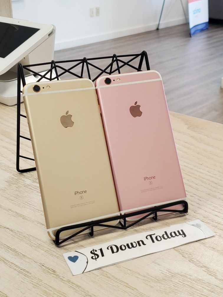 Apple IPhone 6s Plus Unlocked 16GB - 5 Dollars Down No Credit Needed