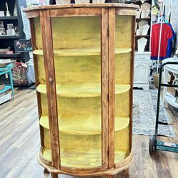 Distressed Antique Cabinet/Shelf