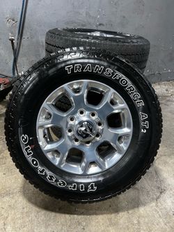 Ram 2500 take off rims and tires