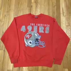 Vintage 49ers Sweatshirt Mens Large 