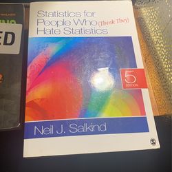 Statistics For People Who Hate Statistics