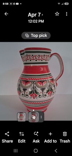 Spanish pitcher, Nice, pretty