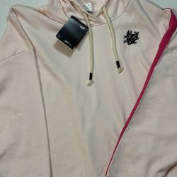 Puma Lemlem OS #REFORM Fleece Hoodie Frosty Rose 