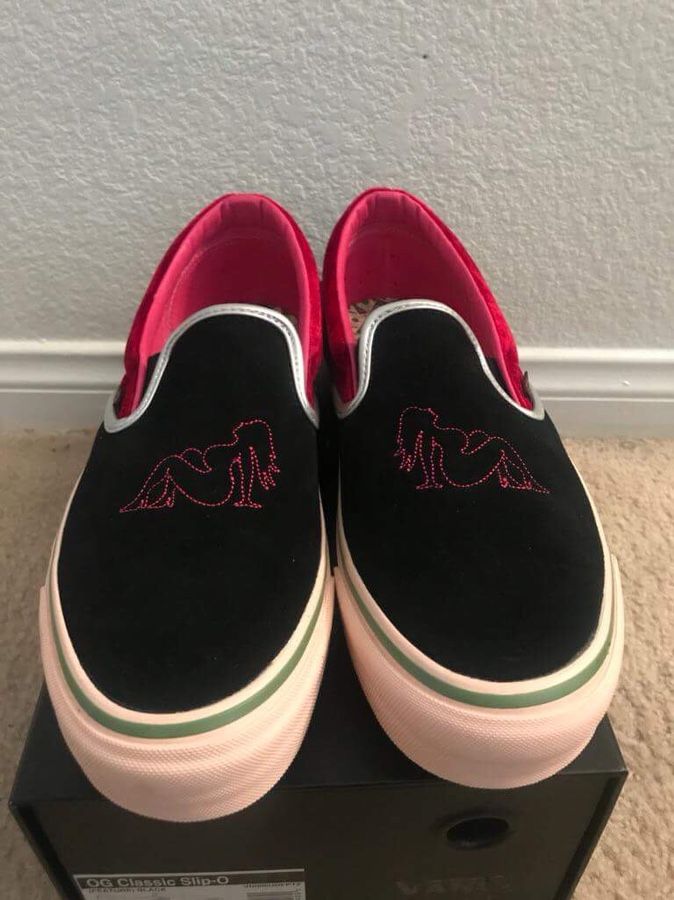 Vans sinners on sale club slip on
