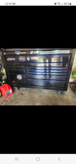 Snap-on Double-Bank Rolling Tool Box