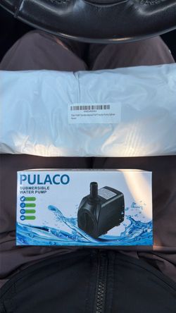 Water pump supplies