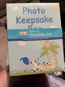 Baby keepsake set