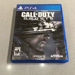 Call Of Duty Ghost PS4 Console Game 